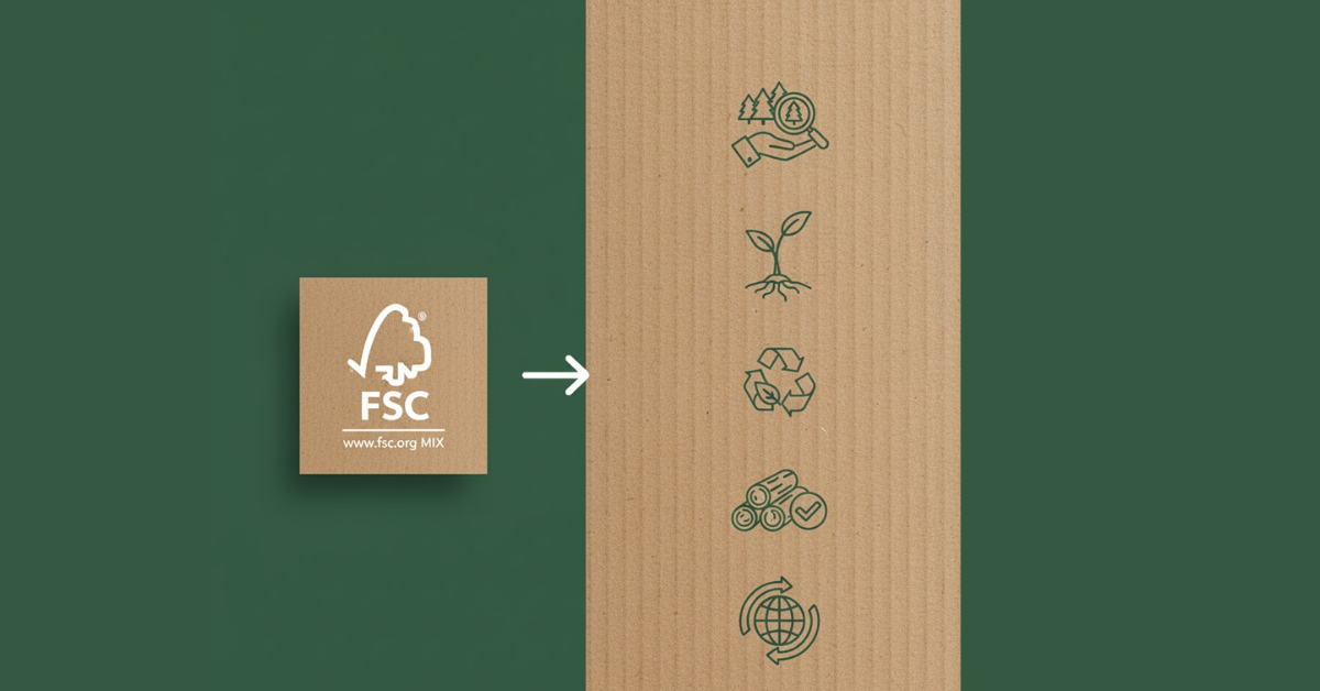 สั่งกล่องกระดาษลูกฟูก FSC อย่างไรให้ได้เอกสารรับรองครบ